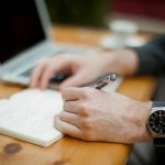 Adult creating an action plan during therapy in Tulsa Oklahoma
